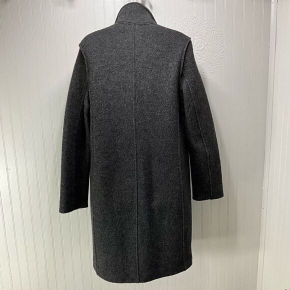 J. CREW Italian Boiled Wool Daphne Topcoat - Picture 3 of 5